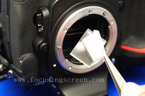 Focusing Focus Screen Repair Part Rubber Unit Camera Replacement for Nikon D300 Camera